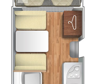 Pianta Camper Horon 79XT