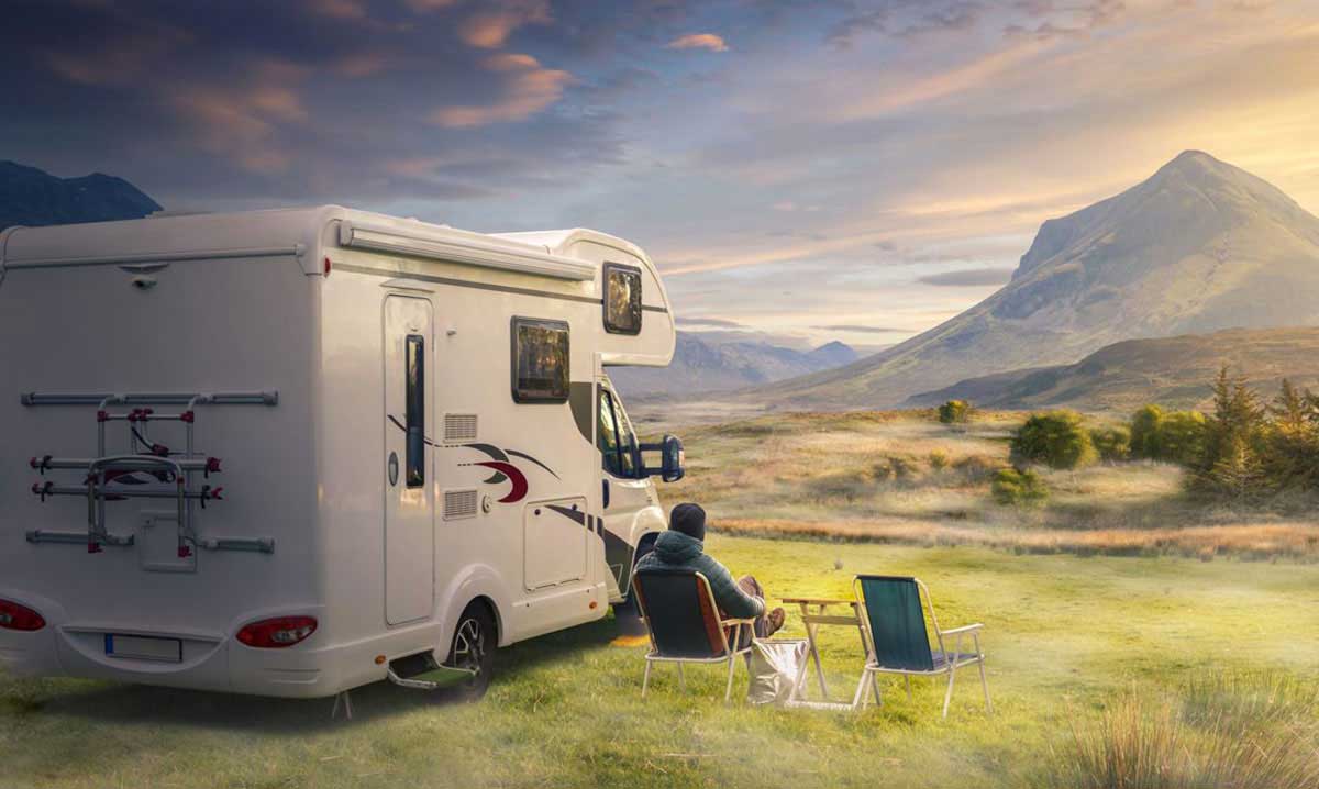 Quelli dei Camper in mezzo alla natura